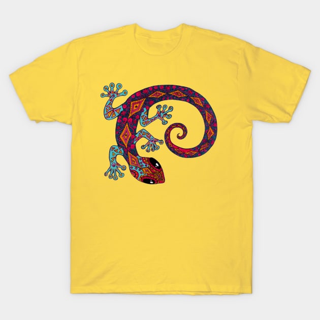 Zen Gecko T-Shirt by Heartsake